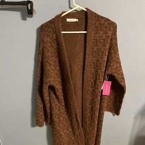 Floor Length Cardigan